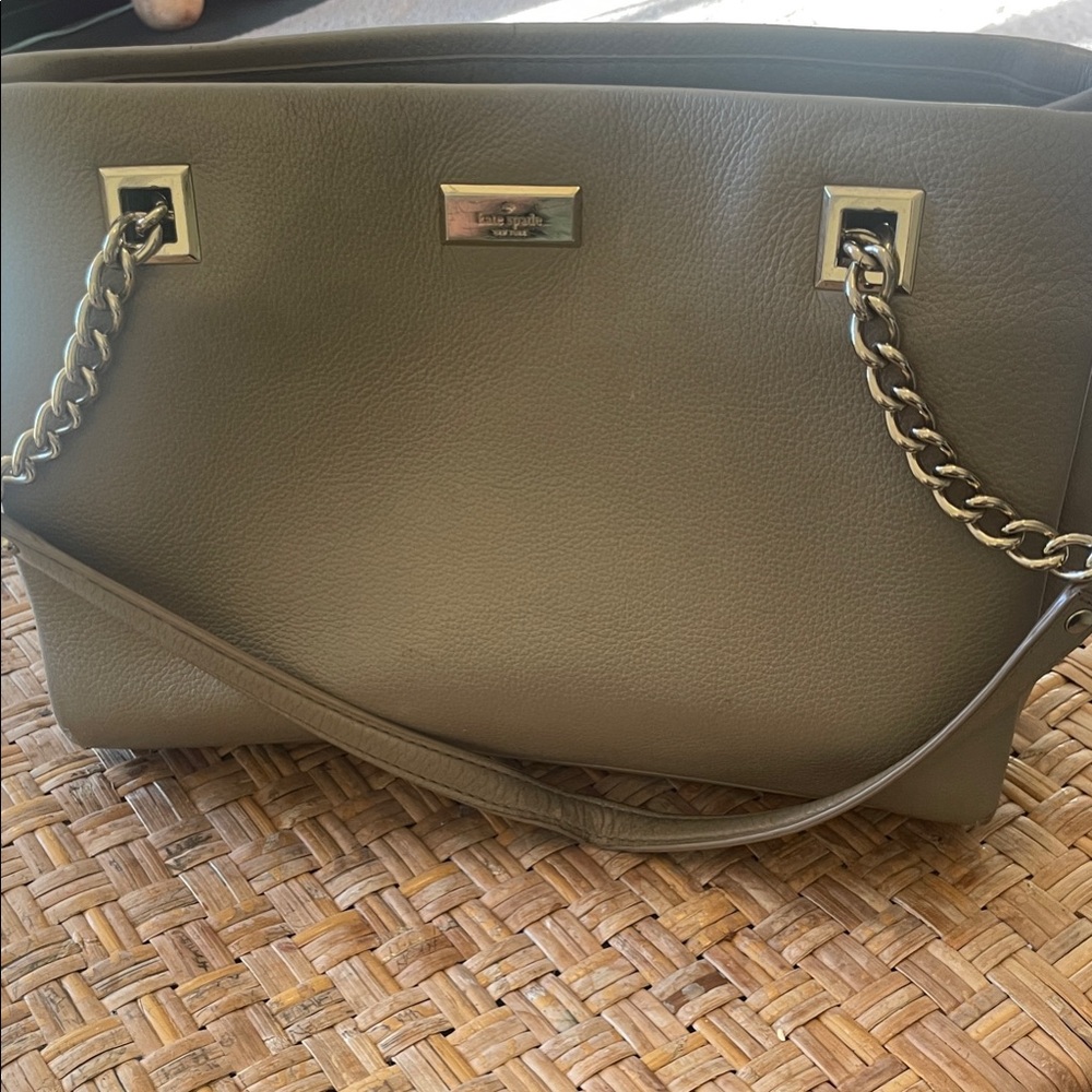 Kate Spade Elegant Beige Tote Bag